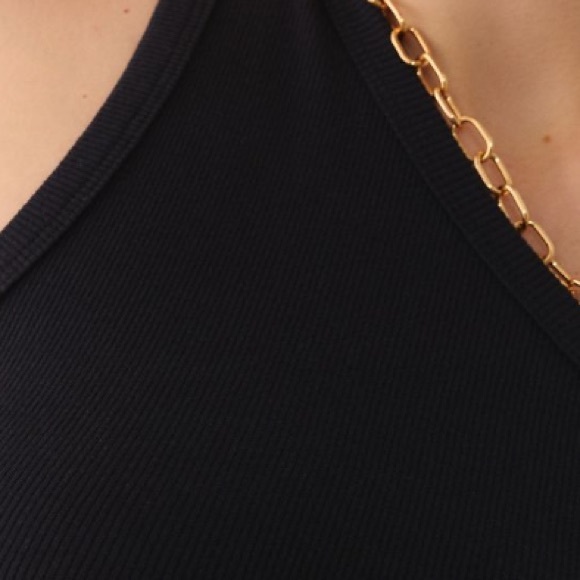 Zeda ribbed One shoulder tank * - Picture 5 of 9